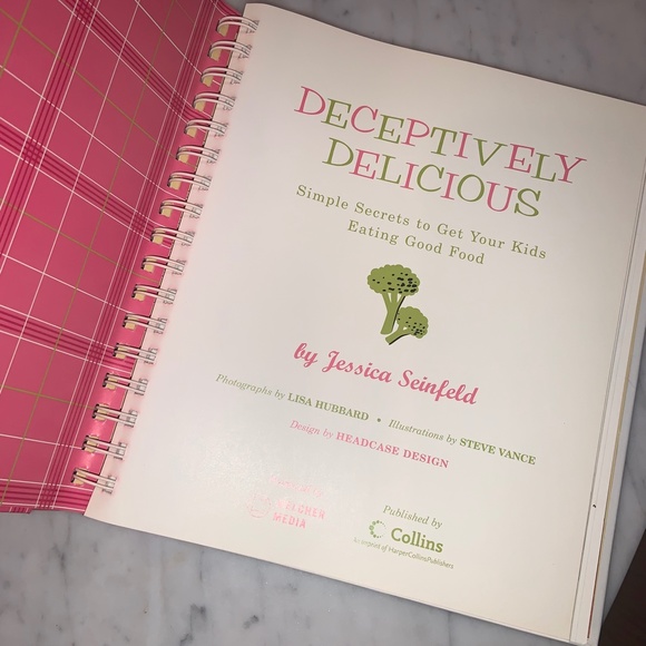 Cookbook "Deceptively Delicious" by Jessica Seinfeld (Jerry Seinfeld's wife) - Picture 3 of 5